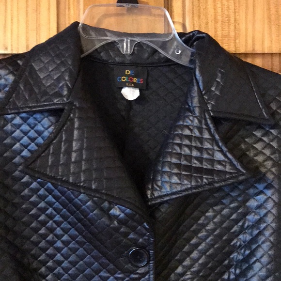 De Colores black quilted jacket - Picture 3 of 6